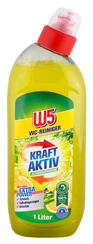 W5 WC-Reiniger Kraft Aktiv Zitronenfrische