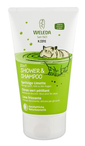 Weleda Kids 2in1 Shower & Shampoo Spritzige Limette