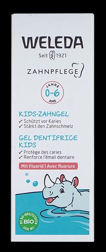Weleda Kids-Zahngel mit Fluorid, 0-6 Jahre