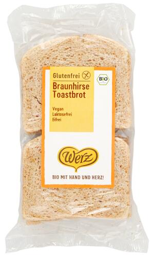 Werz Glutenfrei Braunhirse Toastbrot