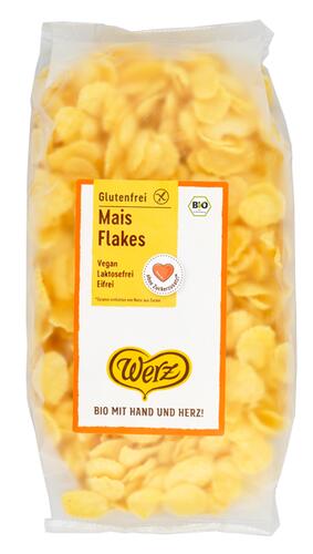 Werz Glutenfrei Mais Flakes, ohne Zuckerzusatz