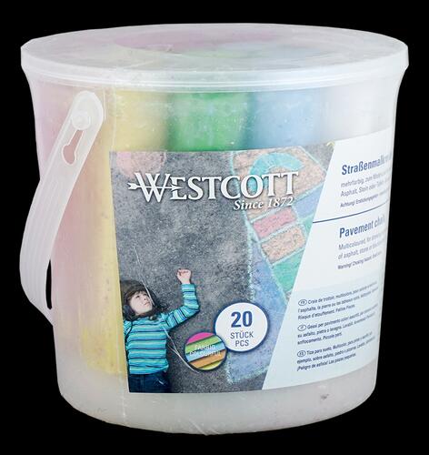Westcott Staßenmalkreide, 20 Stück