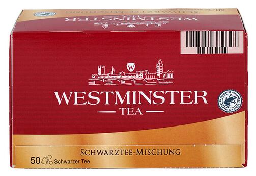 Westminster Tea Schwarztee-Mischung, 50 Beutel