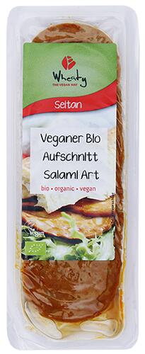 Wheaty Veganer Bio Aufschnitt Salami Art