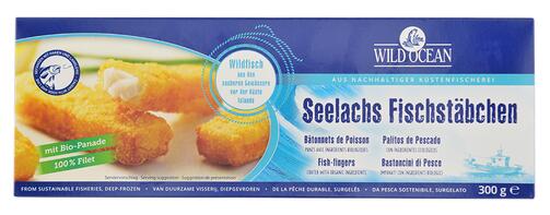 Wild Ocean Seelachs Fischstäbchen, 10 Stück