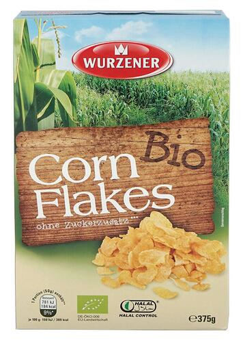 Wurzener Bio Corn Flakes, ohne Zuckerzusatz