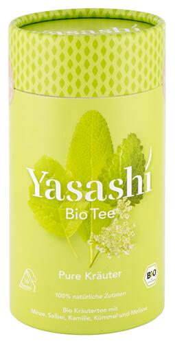 Yasashi Bio Tee Pure Kräuter, 16 Beutel
