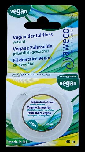 Yaweco Vegane Zahnseide pflanzlich gewachst