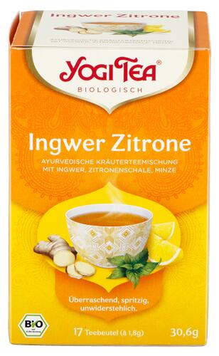 Yogi Tea Ingwer Zitrone, 17 Beutel