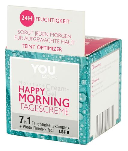 You Lacura Moisture Cream-Gel Happy Morning Tagescreme You Lacura Moisture Cream-Gel Happy Morning Tagescreme