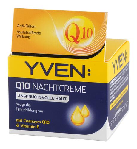 Yven: Q10 Nachtcreme Yven: Q10 Nachtcreme