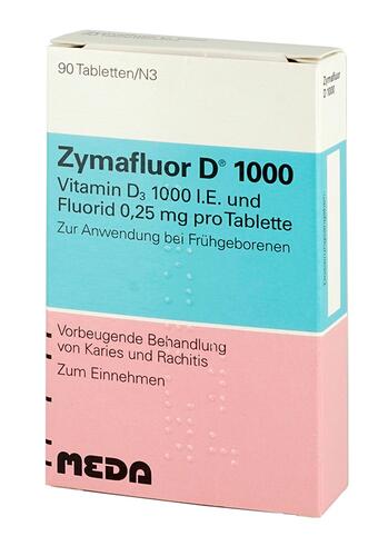 Zymafluor D 1000, Tabletten