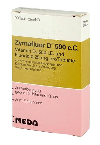 Zymafluor D 500 c.C., Tabletten