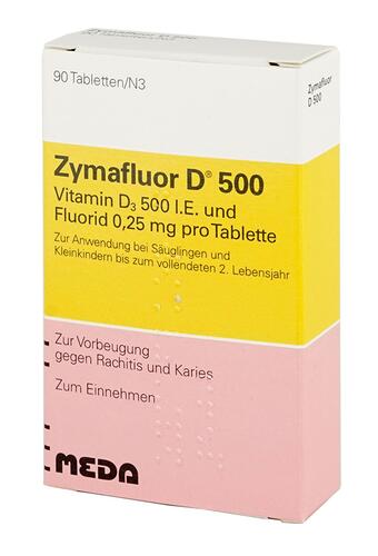 Zymafluor D 500, Tabletten