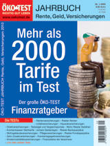 ÖKO-TEST Jahrbuch Geld und Versicherungen für 2010 ÖKO-TEST Jahrbuch Geld und Versicherungen für 2010