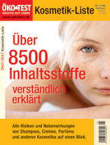 ÖKO-TEST Kosmetikliste ÖKO-TEST Kosmetikliste