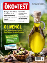 ÖKO-TEST Mai 2019: Titelthema Olivenöl ÖKO-TEST Mai 2019: Titelthema Olivenöl