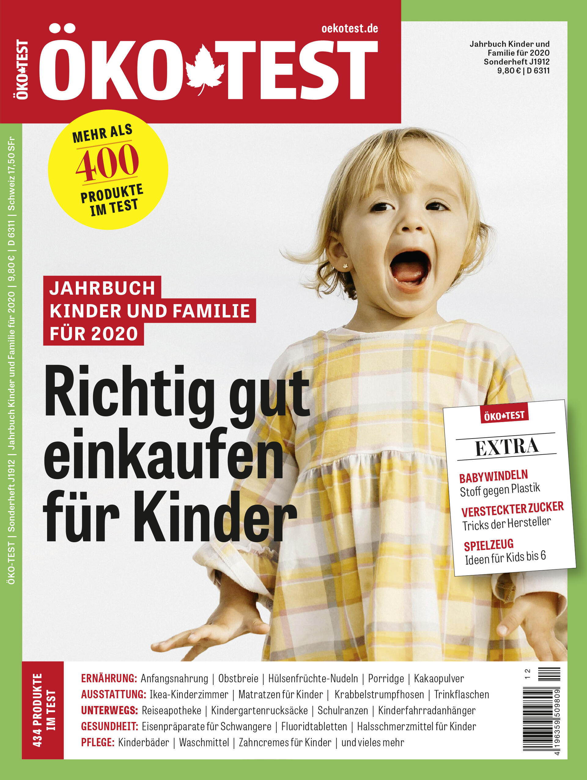 Jahrbuch Kinder und Familie für 2020 Jahrbuch Kinder und Familie für 2020