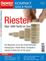 ÖKO-TEST Kompakt Riester ÖKO-TEST Kompakt Riester