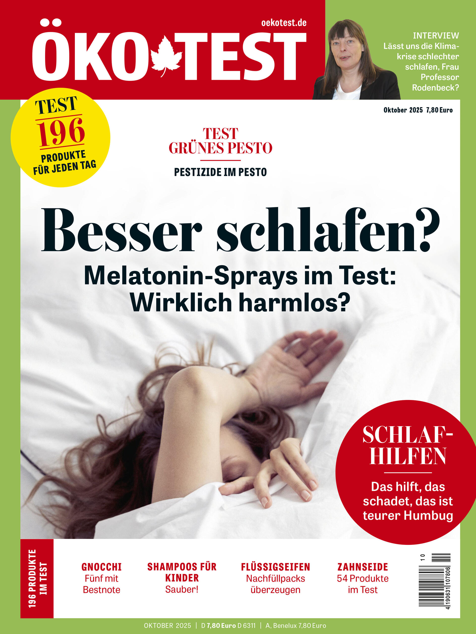 Magazin Oktober 2025: Besser schlafen? Magazin Oktober 2025: Besser schlafen?