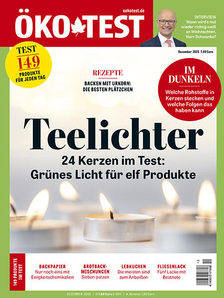 Magazin Dezember 2025: Teelichter