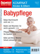 ÖKO-TEST Kompakt Babypflege ÖKO-TEST Kompakt Babypflege