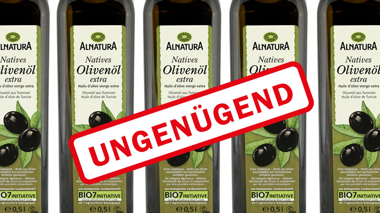 Ranzig und mit Schadstoff: Alnatura-Olivenöl enttäuscht im Test - ÖKO-TEST