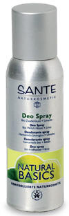 Sante Natural Basics Deo Spray Bio-Zaubernuss + Limette Sante Natural Basics Deo Spray Bio-Zaubernuss + Limette