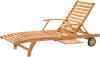Sunfun Elena Roll-Liege, FSC Teak-Holz Sunfun Elena Roll-Liege, FSC Teak-Holz