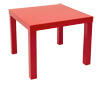 Lack, Beistelltisch, Hochglanz rot Lack, Beistelltisch, Hochglanz rot