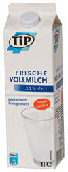 Tip Frische Vollmilch 3,5% Fett Tip Frische Vollmilch 3,5% Fett