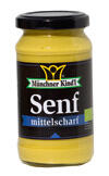 Münchner Kind'l Senf mittelscharf, Bioland Münchner Kind'l Senf mittelscharf, Bioland