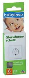 Babylove Steckdosenschutz, transparent Babylove Steckdosenschutz, transparent