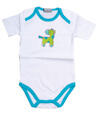 Baby Butt Kurzarm-Body Giraffe, weiß-grau, 098.131.473 Baby Butt Kurzarm-Body Giraffe, weiß-grau, 098.131.473