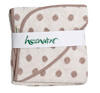 Hess Natur Kapuzen-Badetuch natur mit Punkten Hess Natur Kapuzen-Badetuch natur mit Punkten