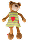 Sigikid Bär mit Wendekleid Sweet, braun, ca. 35 cm Sigikid Bär mit Wendekleid Sweet, braun, ca. 35 cm