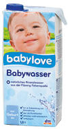 Babylove Babywasser Babylove Babywasser