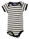 Petit Bateau Body MC, weiß-blau gestreift Petit Bateau Body MC, weiß-blau gestreift