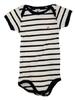 Petit Bateau Body MC, weiß-blau gestreift Petit Bateau Body MC, weiß-blau gestreift