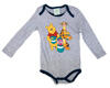 Disney Baby Body Langarm "Winnie the Pooh", grau Disney Baby Body Langarm "Winnie the Pooh", grau