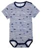 Sanetta Body 1/2, blau-weiß gestreift mit Autos Sanetta Body 1/2, blau-weiß gestreift mit Autos