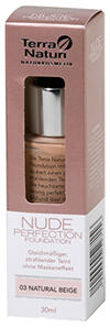 Terra Naturi Nude Perfection Foundation, 03, Natural Beige Terra Naturi Nude Perfection Foundation, 03, Natural Beige