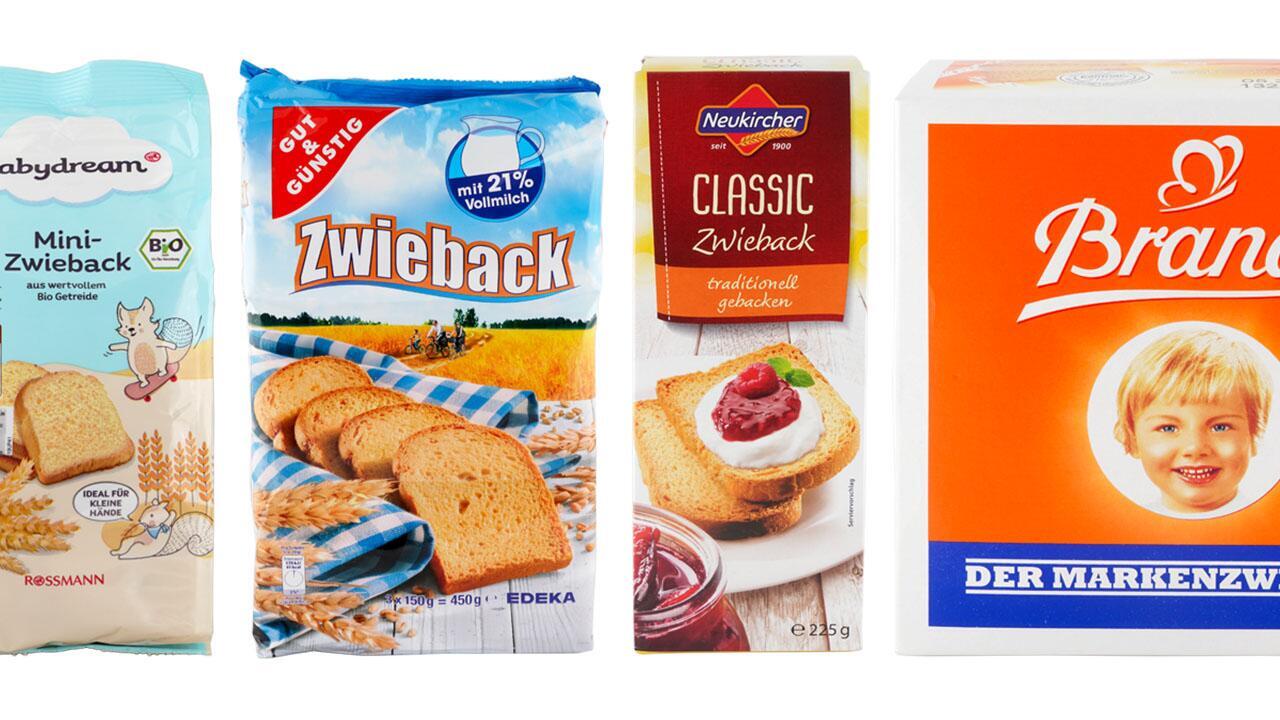 Zwieback im Test: So schlagen sich Brandt, Alnatura & Co.