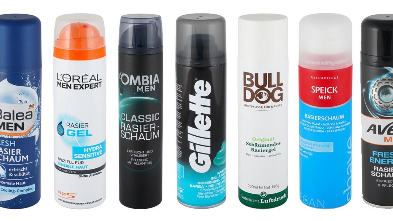 Männer-Rasiergel & Co. im Test: Bestnote für sechs Produkte