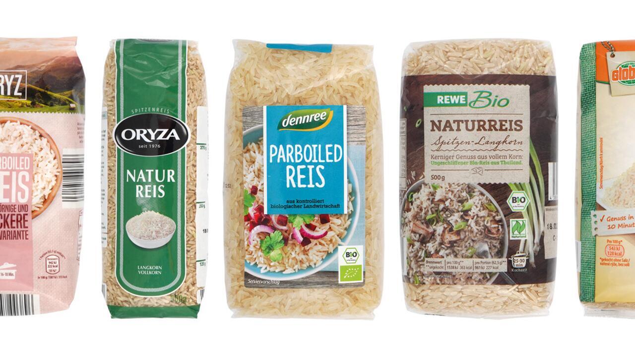 Reis-Test: Zu viel krebserregendes Arsen in zwölf Marken