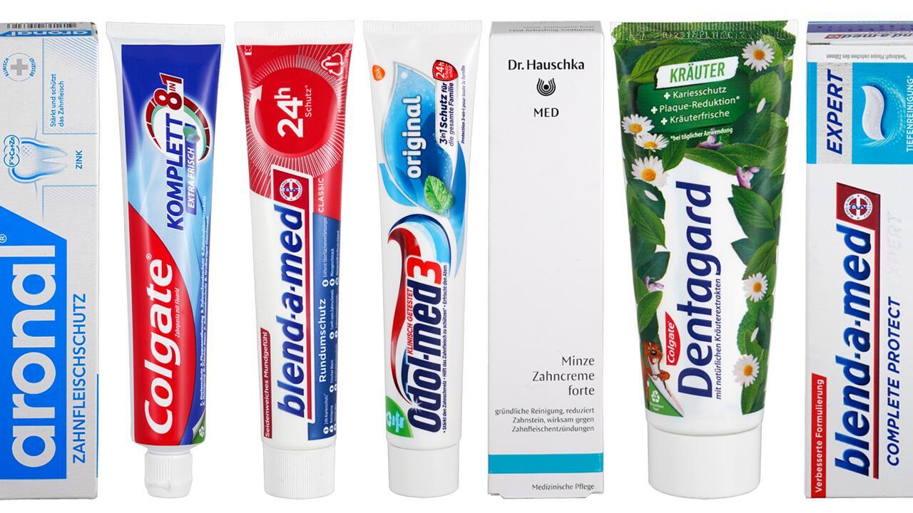 Zahnpasta im Test: Immer noch Titandioxid in 21 von 48 Pasten