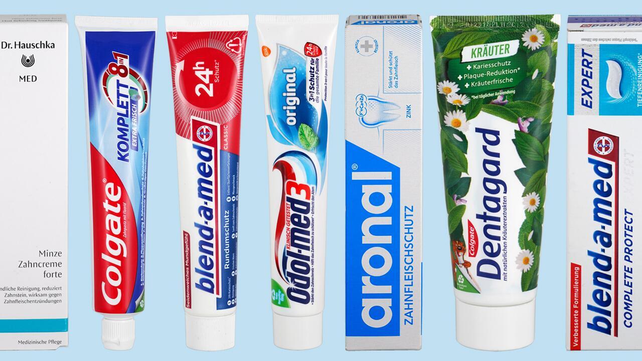 Zahnpasta-Test: In 21 von 48 steckt immer noch Titandioxid