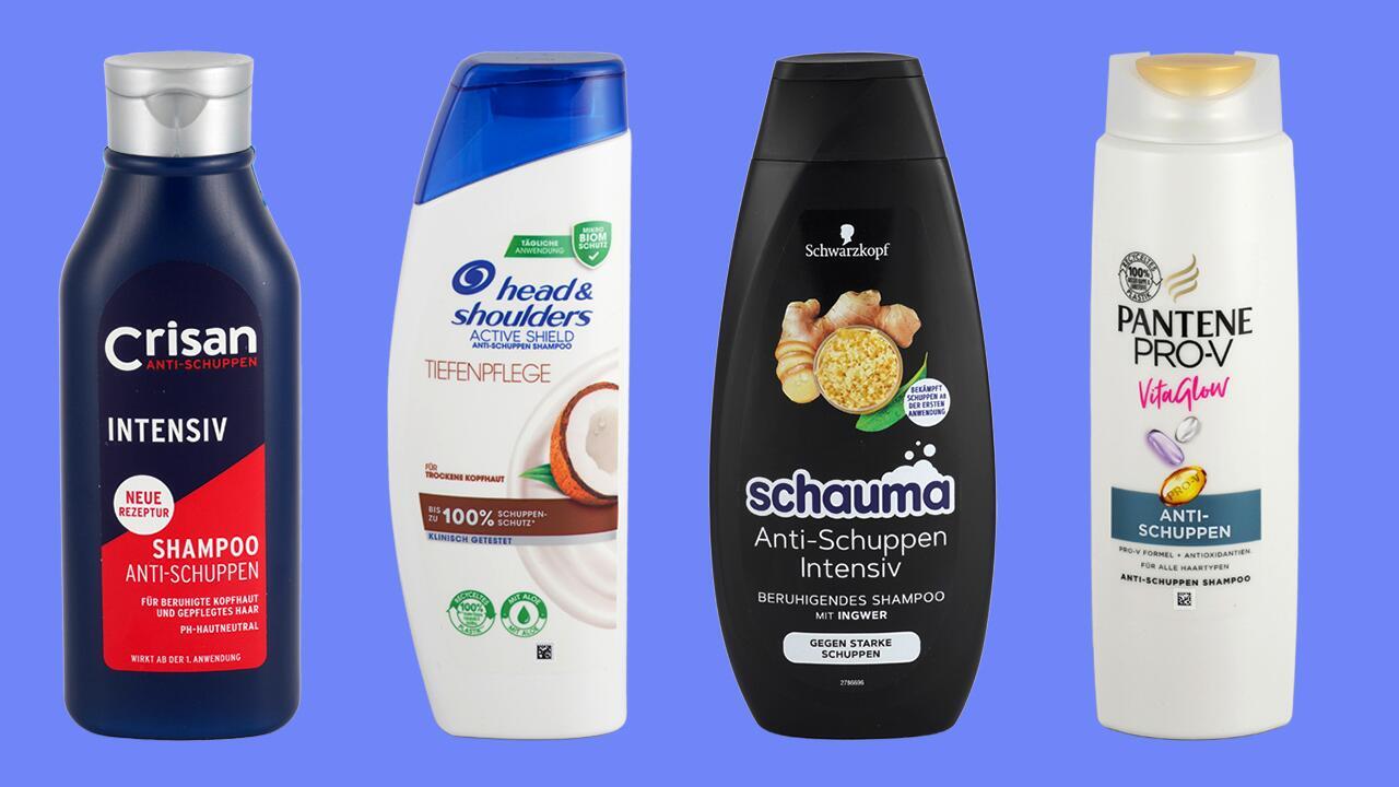 Anti-Schuppen-Shampoo-Test: Aggressive Tenside sind nicht gut zur Kopfhaut