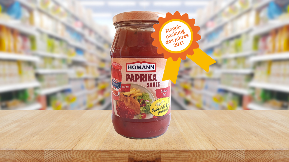 "Mogelpackung des Jahres": Paprika Sauce von Homann bekommt Negativpreis