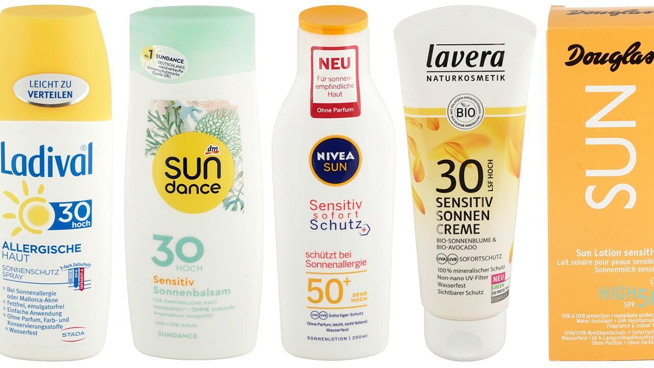 Sensitiv-Sonnencreme im Test: Nur 4 von 20 empfehlenswert